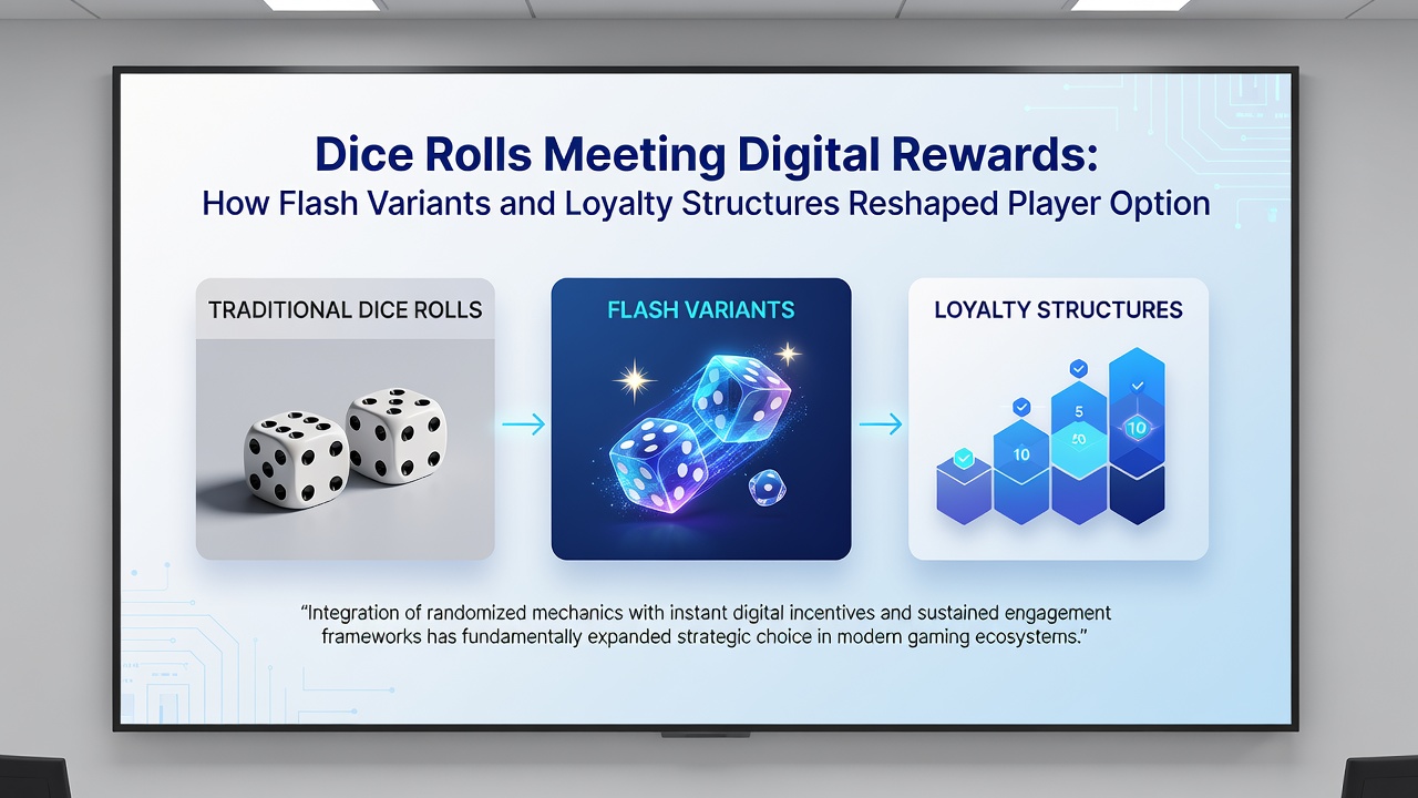 Loyalty dashboard displaying accumulated rewards and dice game progress across multiple platforms