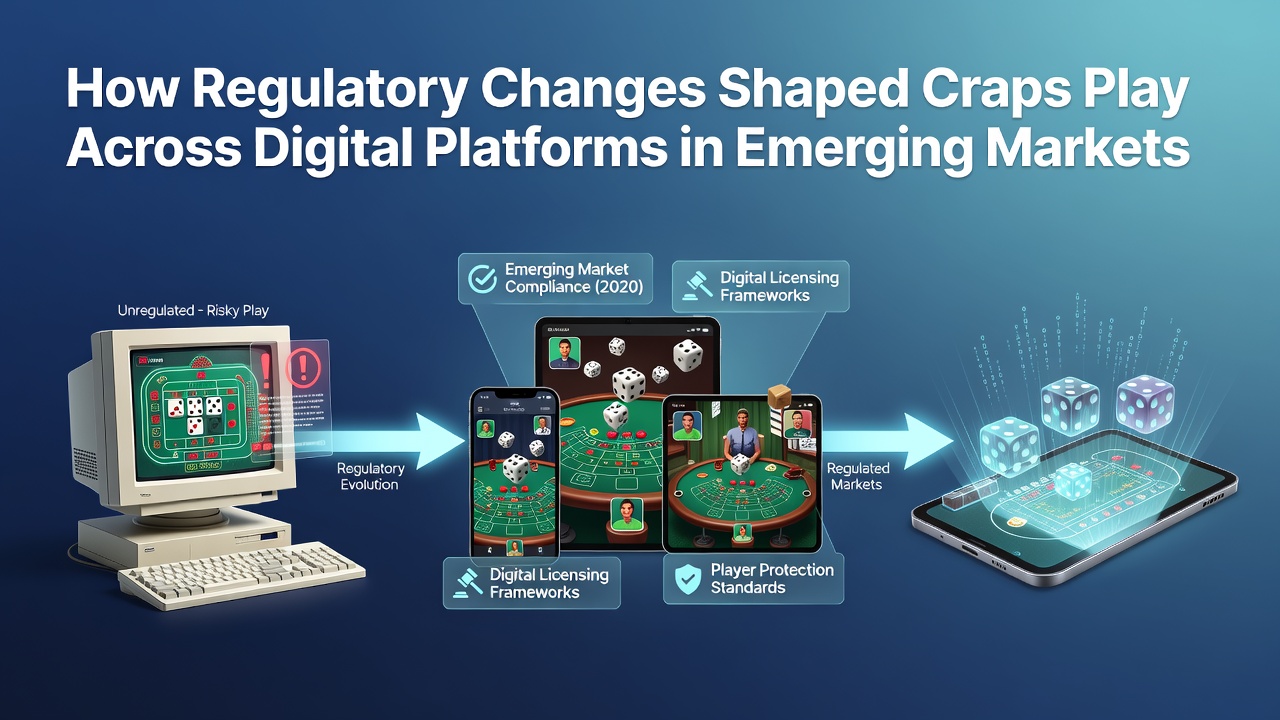 Digital craps platforms adapting to regulatory shifts in emerging markets